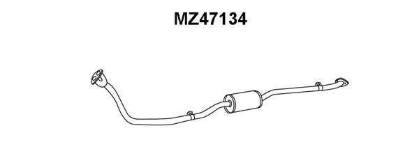 VENEPORTE Предглушитель выхлопных газов MZ47134