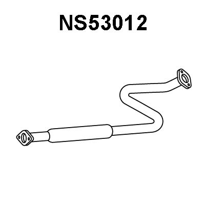 VENEPORTE Vidējais izpl. gāzu trokšņa slāpētājs NS53012