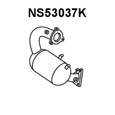 VENEPORTE Katalizators NS53037K