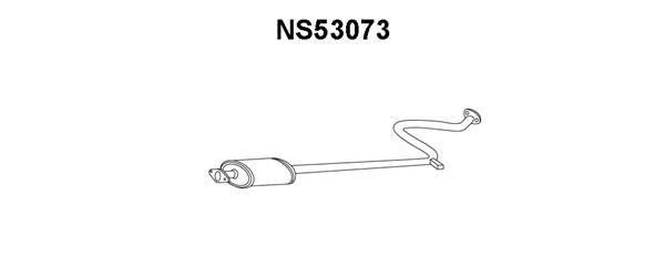 VENEPORTE Предглушитель выхлопных газов NS53073