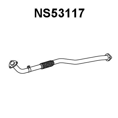 VENEPORTE Izplūdes caurule NS53117