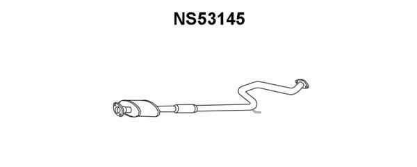 VENEPORTE Средний глушитель выхлопных газов NS53145