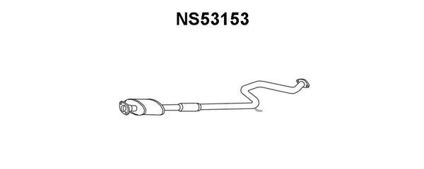 VENEPORTE Предглушитель выхлопных газов NS53153