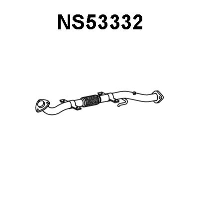 VENEPORTE Труба выхлопного газа NS53332