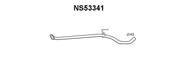 VENEPORTE Труба выхлопного газа NS53341