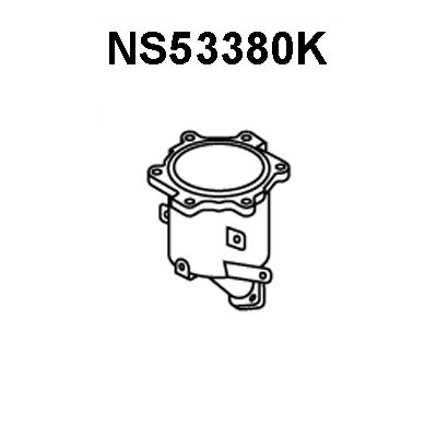 VENEPORTE Katalizators NS53380K