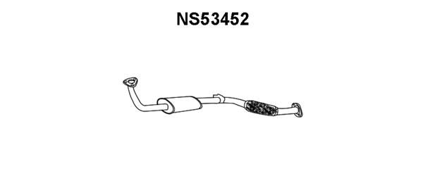 VENEPORTE Izplūdes gāzu priekšslāpētājs NS53452