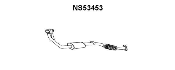 VENEPORTE Izplūdes gāzu priekšslāpētājs NS53453