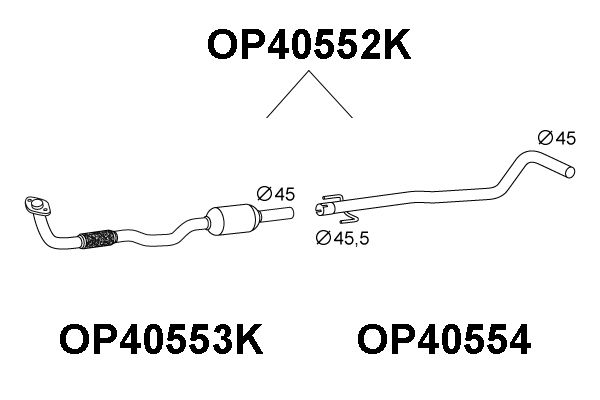 VENEPORTE Катализатор OP40552K