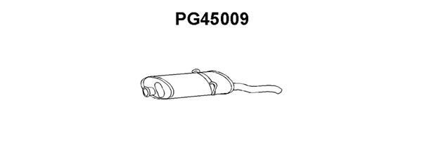 VENEPORTE Izplūdes gāzu trokšņa slāpētājs (pēdējais) PG45009