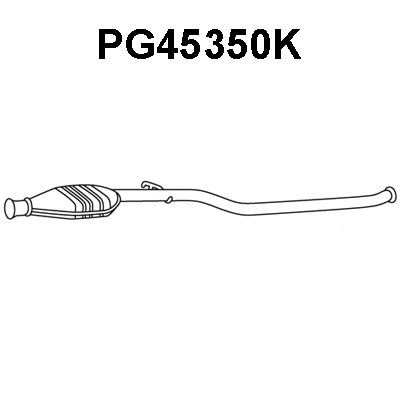 VENEPORTE Katalizators PG45350K
