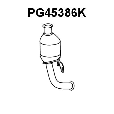 VENEPORTE Katalizators PG45386K