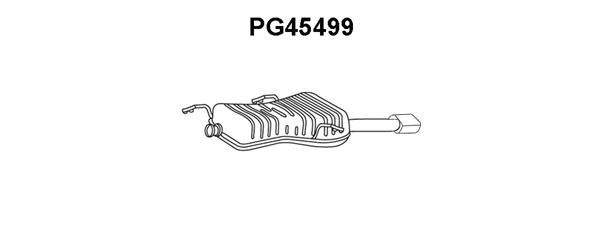 VENEPORTE Izplūdes gāzu trokšņa slāpētājs (pēdējais) PG45499