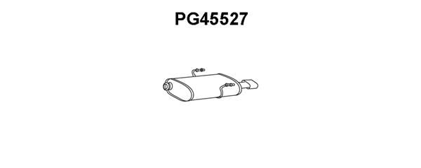 VENEPORTE Izplūdes gāzu trokšņa slāpētājs (pēdējais) PG45527