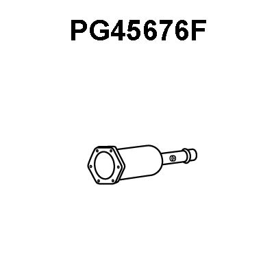 VENEPORTE Nosēdumu-/Daļiņu filtrs, Izplūdes gāzu sistēma PG45676F
