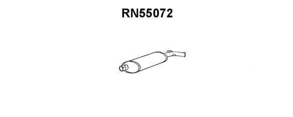 VENEPORTE Глушитель выхлопных газов конечный RN55072