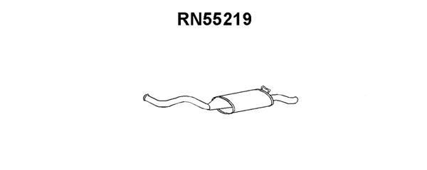 VENEPORTE Глушитель выхлопных газов конечный RN55219