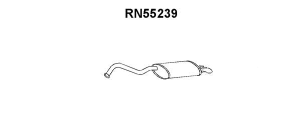 VENEPORTE Izplūdes gāzu trokšņa slāpētājs (pēdējais) RN55239