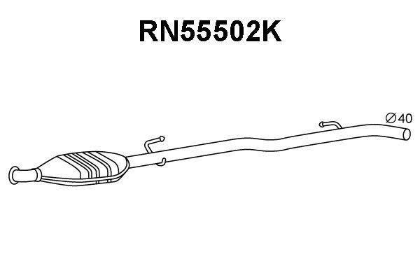 VENEPORTE Katalizators RN55502K