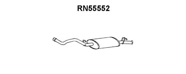 VENEPORTE Глушитель выхлопных газов конечный RN55552