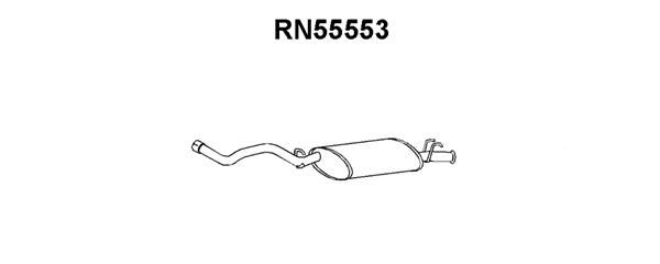 VENEPORTE Izplūdes gāzu trokšņa slāpētājs (pēdējais) RN55553