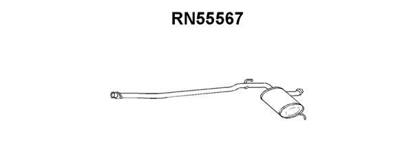 VENEPORTE Предглушитель выхлопных газов RN55567