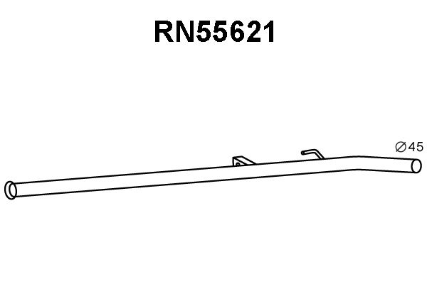VENEPORTE Izplūdes caurule RN55621