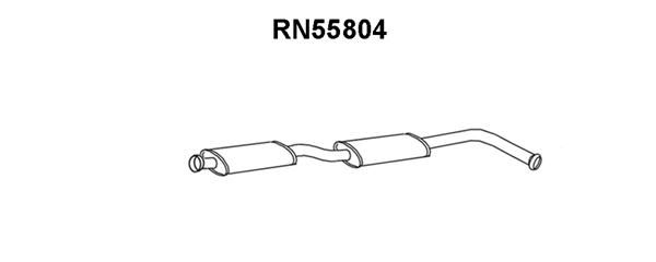 VENEPORTE Vidējais izpl. gāzu trokšņa slāpētājs RN55804