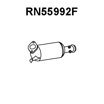 VENEPORTE Nosēdumu-/Daļiņu filtrs, Izplūdes gāzu sistēma RN55992F