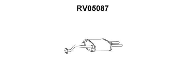 VENEPORTE Izplūdes gāzu trokšņa slāpētājs (pēdējais) RV05087