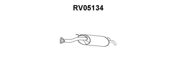 VENEPORTE Глушитель выхлопных газов конечный RV05134
