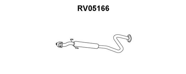 VENEPORTE Izplūdes gāzu priekšslāpētājs RV05166