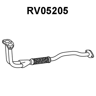 VENEPORTE Izplūdes caurule RV05205