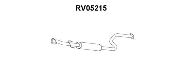 VENEPORTE Предглушитель выхлопных газов RV05215