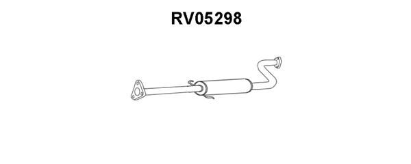 VENEPORTE Предглушитель выхлопных газов RV05298