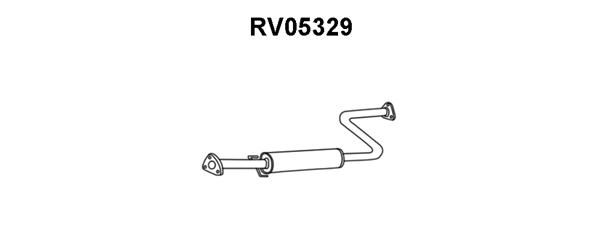 VENEPORTE Izplūdes gāzu priekšslāpētājs RV05329