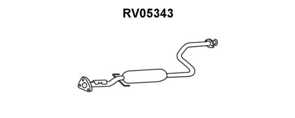 VENEPORTE Предглушитель выхлопных газов RV05343