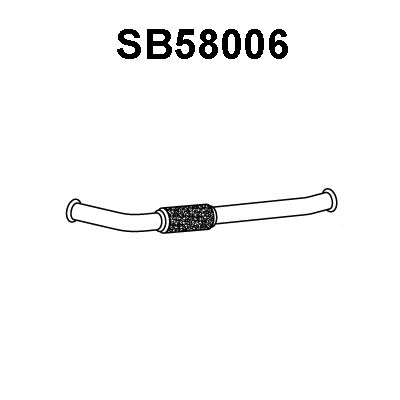 VENEPORTE Izplūdes caurule SB58006