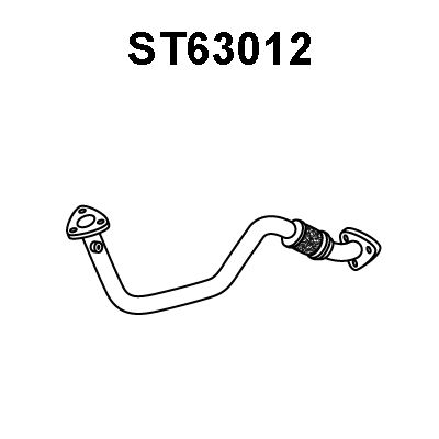 VENEPORTE Труба выхлопного газа ST63012