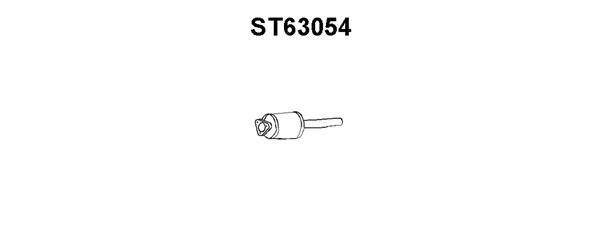 VENEPORTE Предглушитель выхлопных газов ST63054