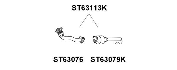 VENEPORTE Катализатор ST63113K