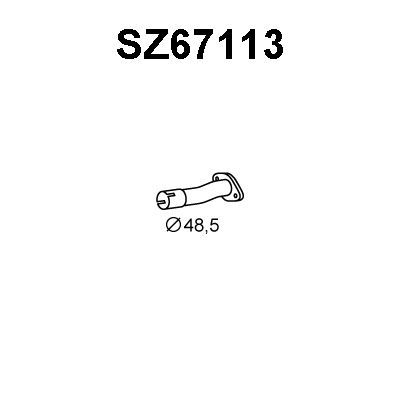 VENEPORTE Труба выхлопного газа SZ67113