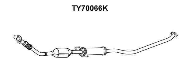 VENEPORTE Katalizators TY70066K