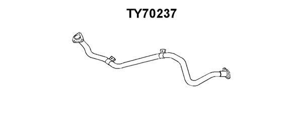 VENEPORTE Izplūdes caurule TY70237