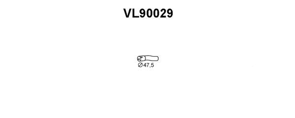 VENEPORTE Izplūdes caurule VL90029