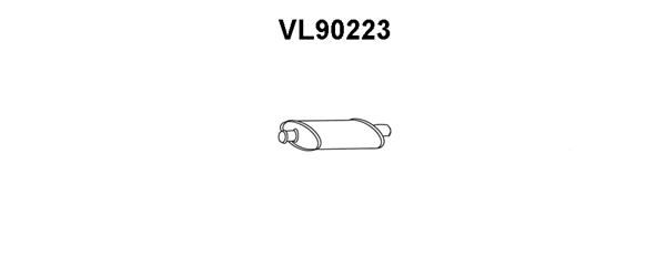 VENEPORTE Предглушитель выхлопных газов VL90223