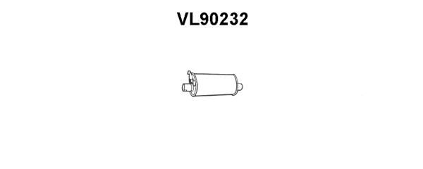 VENEPORTE Предглушитель выхлопных газов VL90232