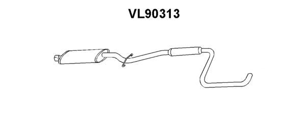 VENEPORTE Izplūdes gāzu priekšslāpētājs VL90313