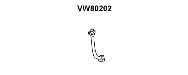 VENEPORTE Труба выхлопного газа VW80202