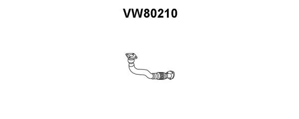 VENEPORTE Izplūdes caurule VW80210